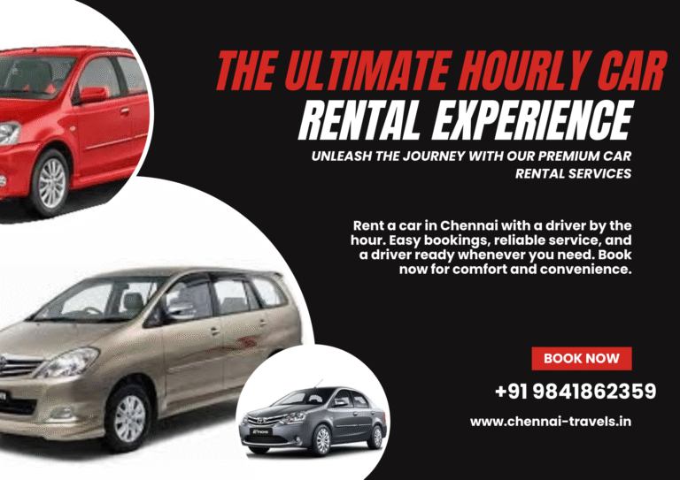 Hourly Car Rental in Chennai With Driver