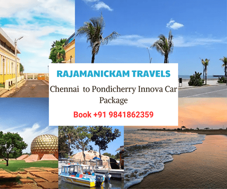 Chennai to Pondicherry Innova Car Package