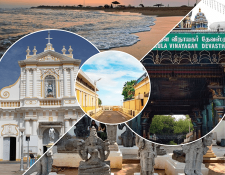 Chennai to Pondicherry Tour Packages