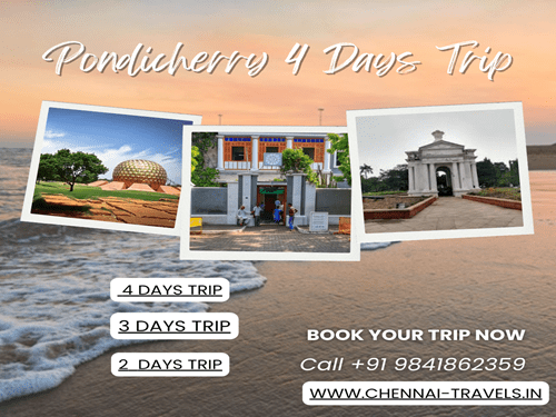 Pondicherry 3 Nights 4 Days Package