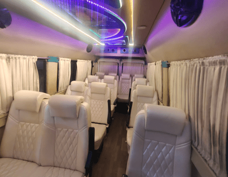 12 Seater Tempo Traveller van Rental Chennai