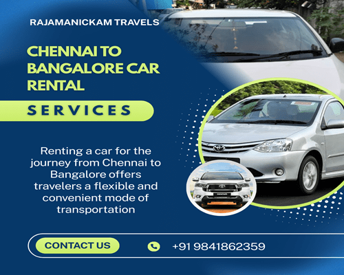 Chennai to Bangalore Car Rental Price