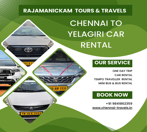 Chennai to Yelagiri Car Rental