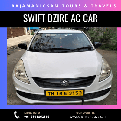 Swift Dzire Hourly Car Rental Package Price in Chennai