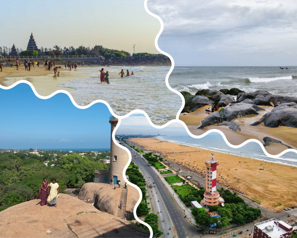 ECR Mahabalipuram marina Beach day Tour