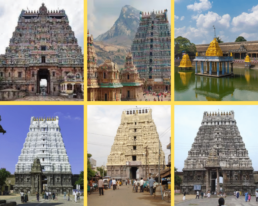 Chennai to Chidambaram Tiruvannamalai kanchipuram Car Package