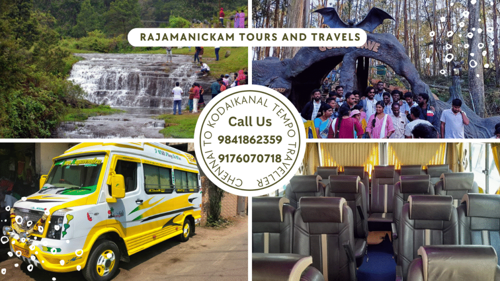 Chennai to Kodaikanal Tempo Traveller