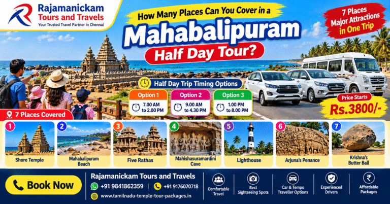 How Many Places Can You Cover in a Mahabalipuram Half Day Tour