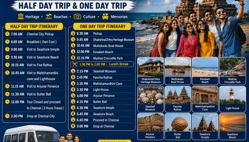 How to Plan a Mahabalipuram Trip from Chennai A Complete Guide